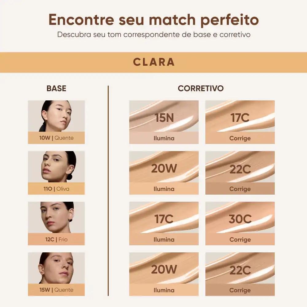 MASCAVO SOFT BLUR 17C CORRETIVO 6G Cor  17C 7