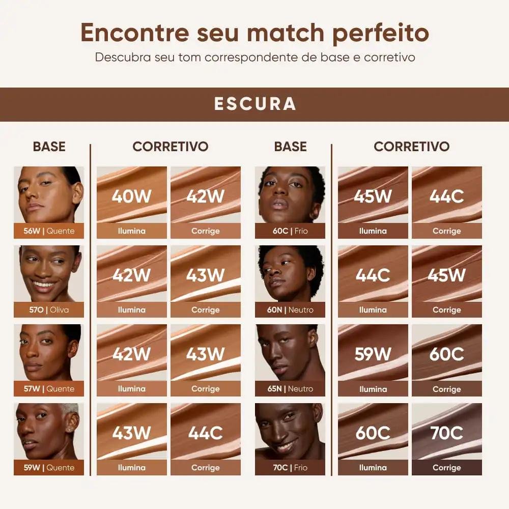 Mascavo Soft Blur Corretivo Líquido 44C 6g 44C 6