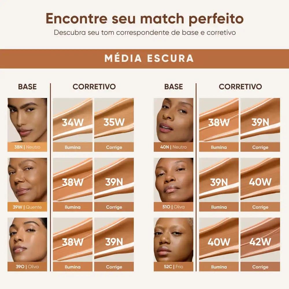 Mascavo Soft Blur Corretivo Líquido 40W 6g 40W 6