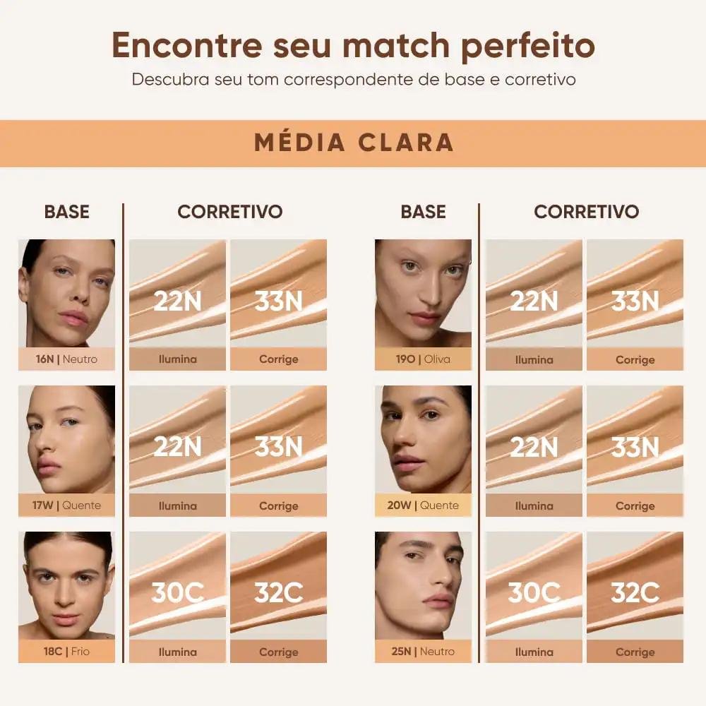 Mascavo Soft Blur Corretivo Líquido 32C 6g 32C 7