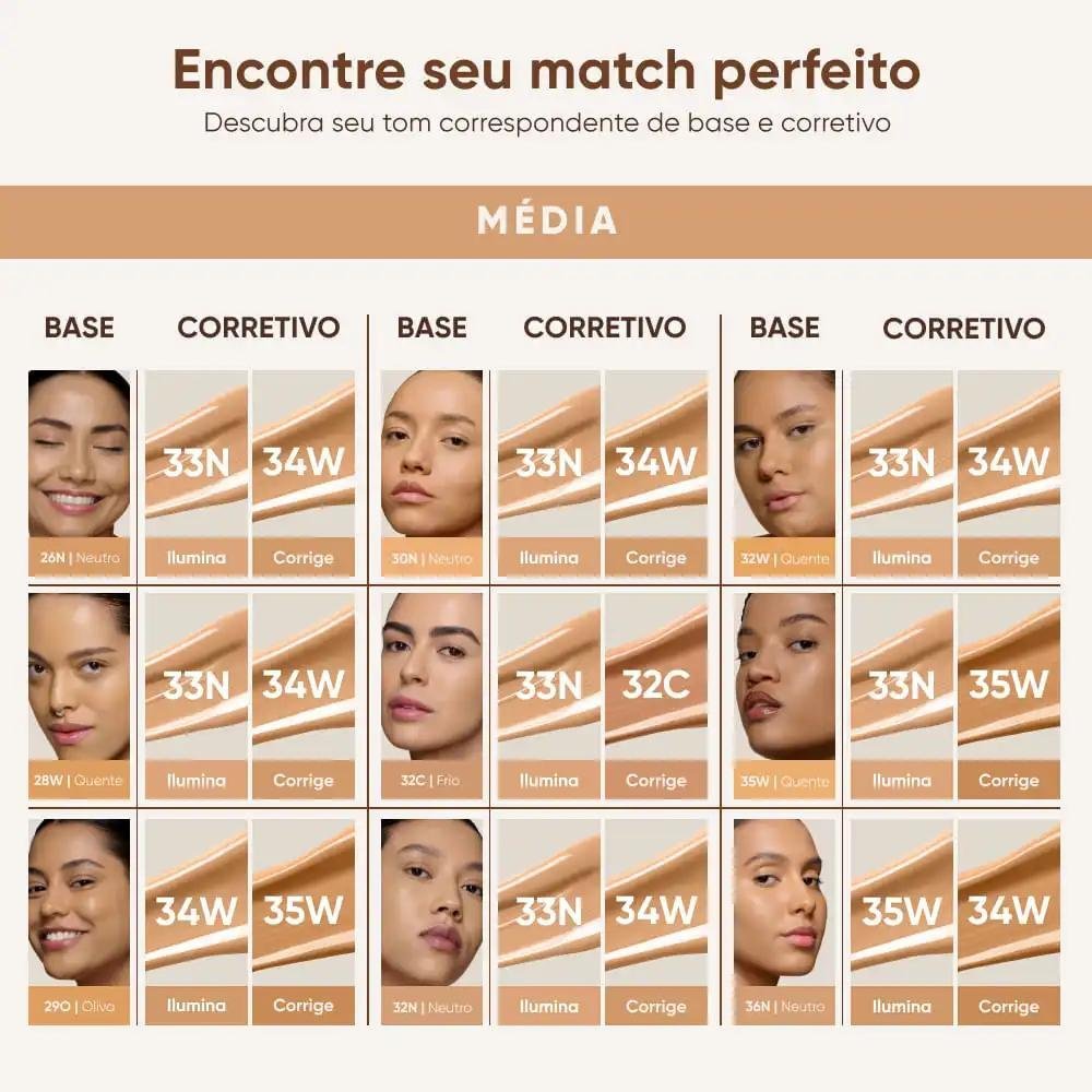 Mascavo Soft Blur Corretivo Líquido 38W 6g 38W 6