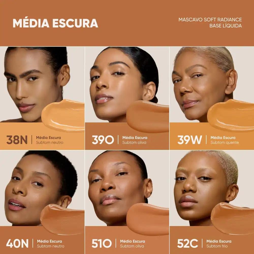 Mascavo Soft Radiance Base Líquida 51O 30ml 51O 4