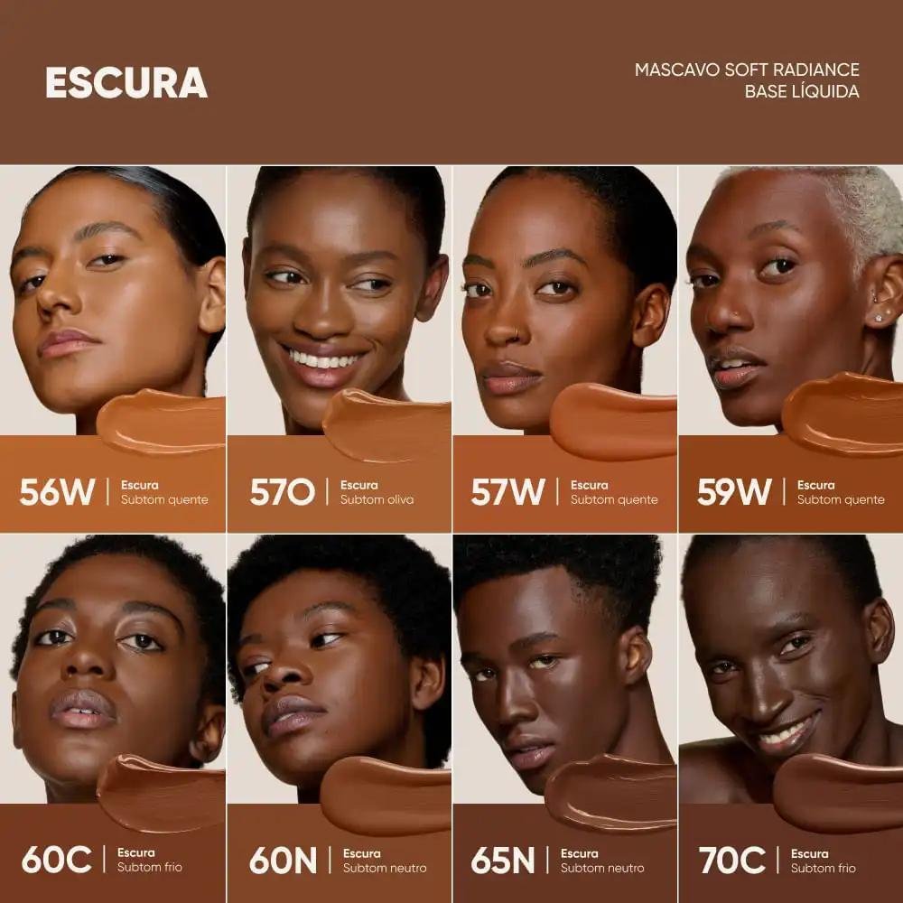 MASCAVO SOFT RADIANCE BASE LÍQUIDA 56W 30ML 56W 4