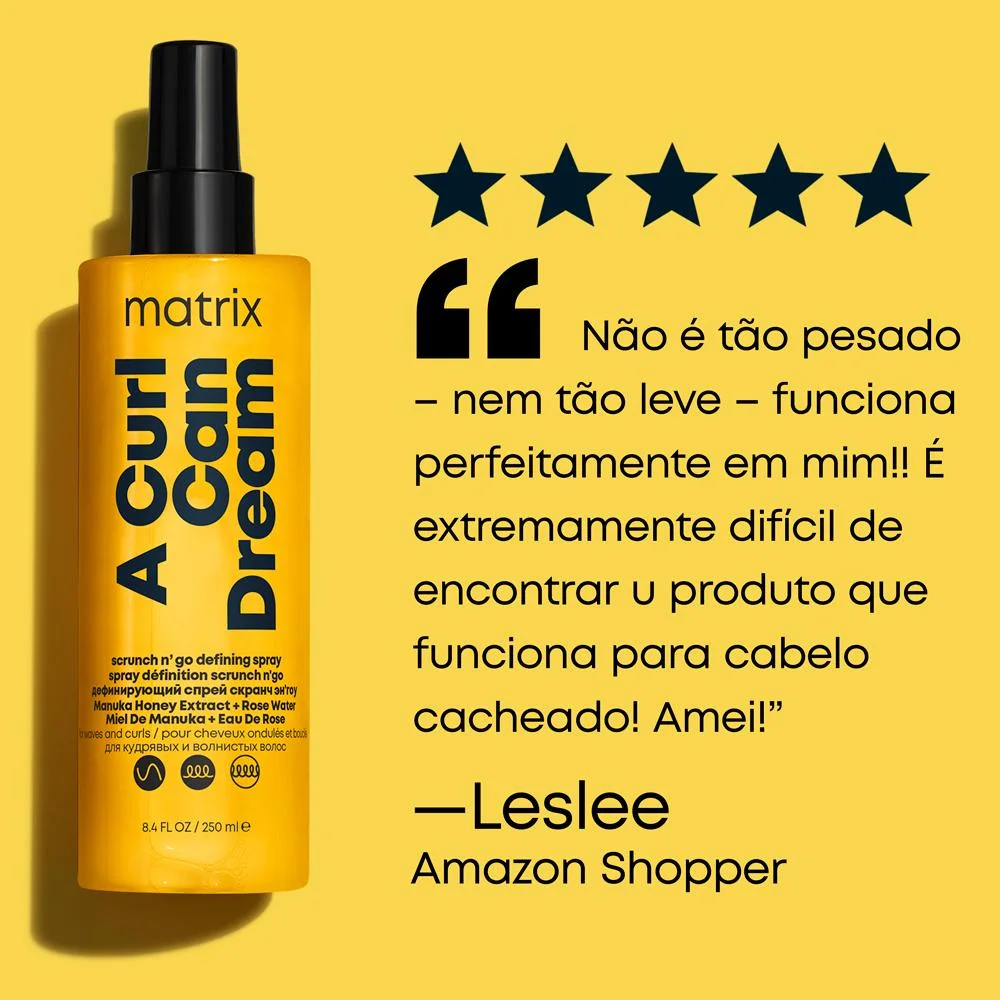 Matrix a Curl Can Dream Modelador de Cachos em Spray 250ml 250ml 5