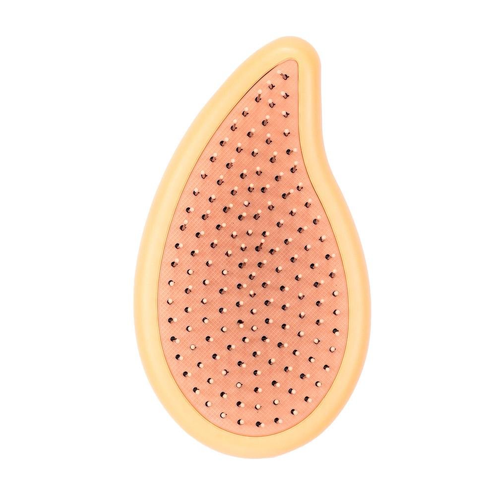 Wetbrush Palm Escova de Cabelo Desembaracadora Laranja Claro Rosa 1