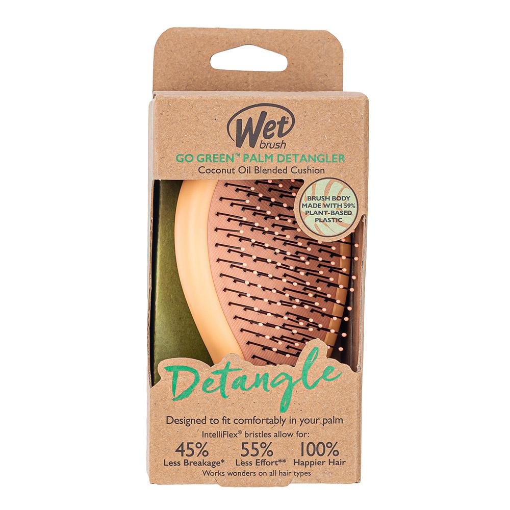 Wetbrush Palm Escova de Cabelo Desembaracadora Laranja Claro Rosa 5