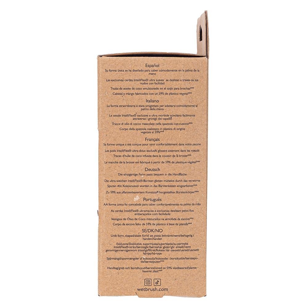 Wetbrush Palm Escova de Cabelo Desembaracadora Laranja Claro Rosa 8