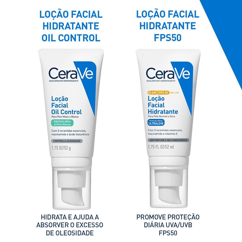 Cerave Hidratante com Controle de Oleosidade Facial 52g 52g 11