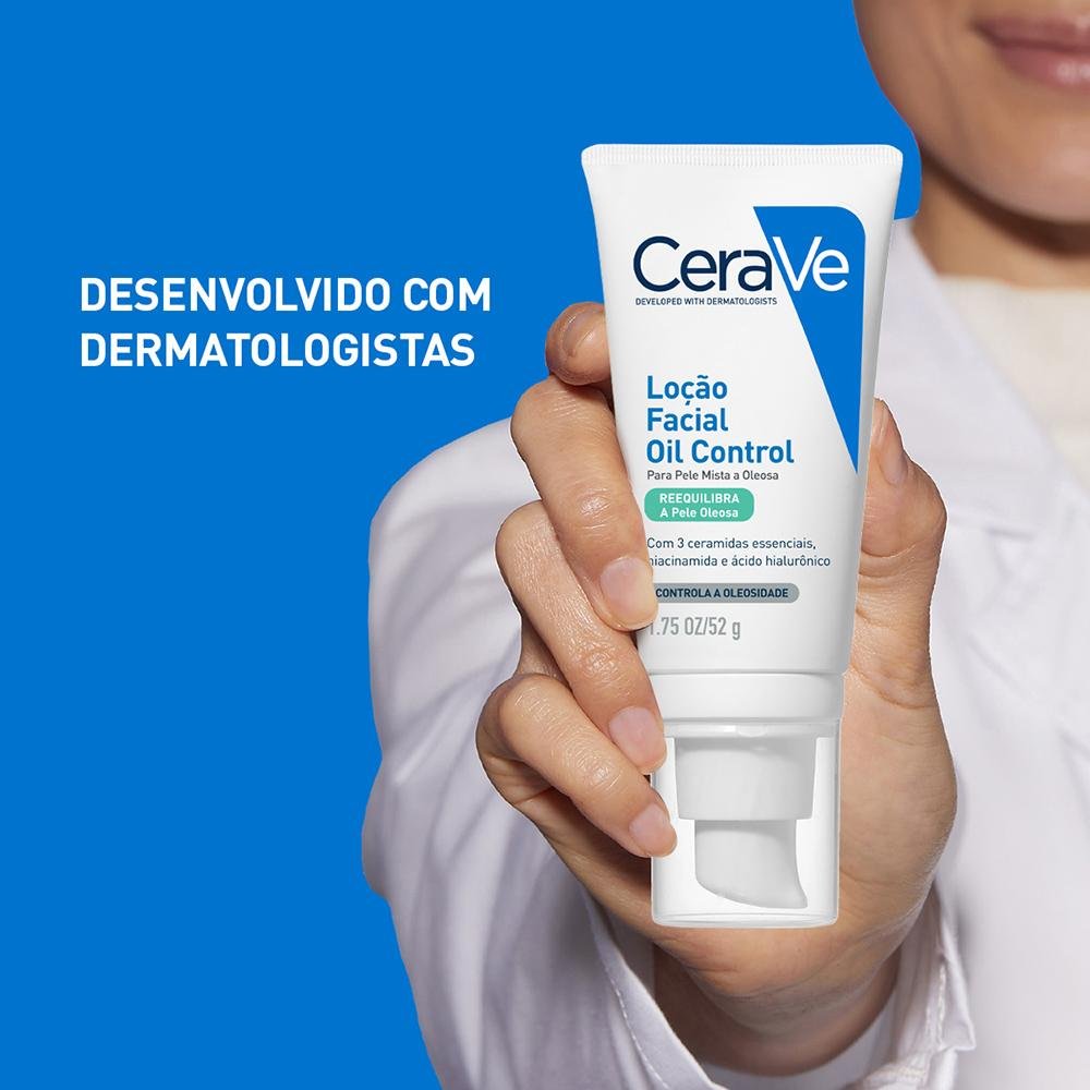 Cerave Hidratante com Controle de Oleosidade Facial 52g 52g 3