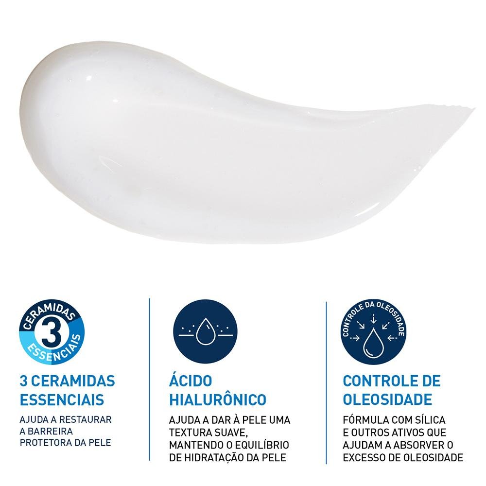 Cerave Hidratante com Controle de Oleosidade Facial 52g 52g 6