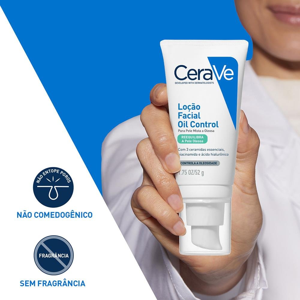 Cerave Hidratante com Controle de Oleosidade Facial 52g 52g 8