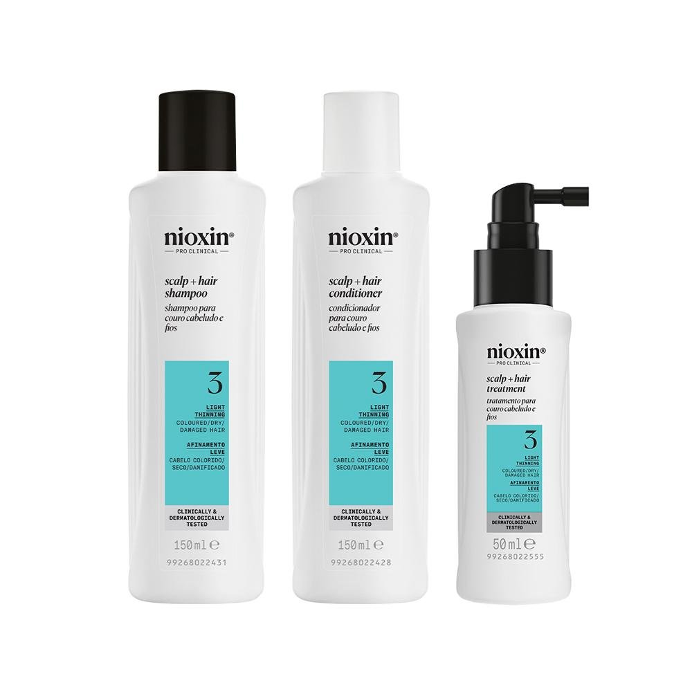 Kit Nioxin Volume & Thinning Sistema 3 - 3 Produtos ÚNICO 1