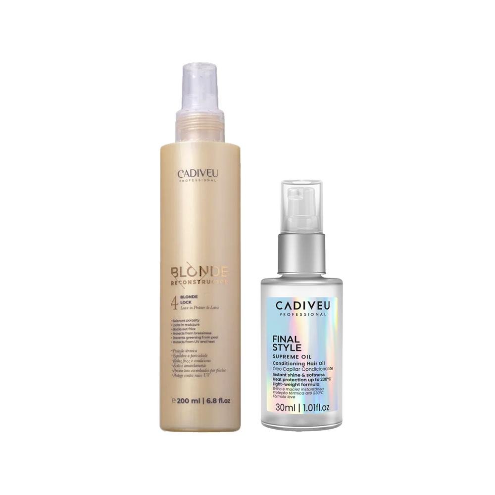 Kit Cadiveu Blonde Reconstructor Keeper + 2 Produtos