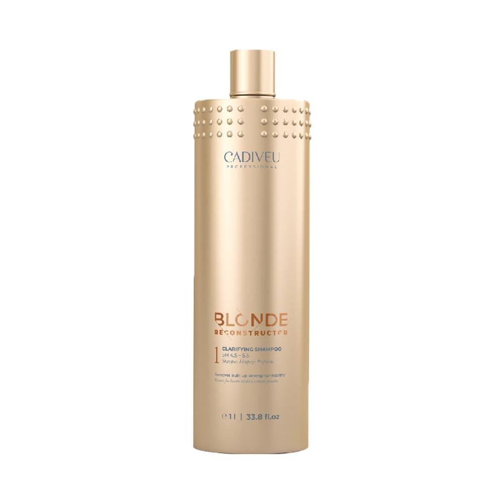 Kit Cadiveu Blonde Reconstructor Keeper Sh 1000Ml+2 Produtos ÚNICO 2