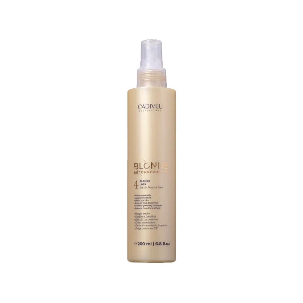 Kit Cadiveu Blonde Recosntructor Keeper Sh 250Ml+ 2 Produtos ÚNICO 3