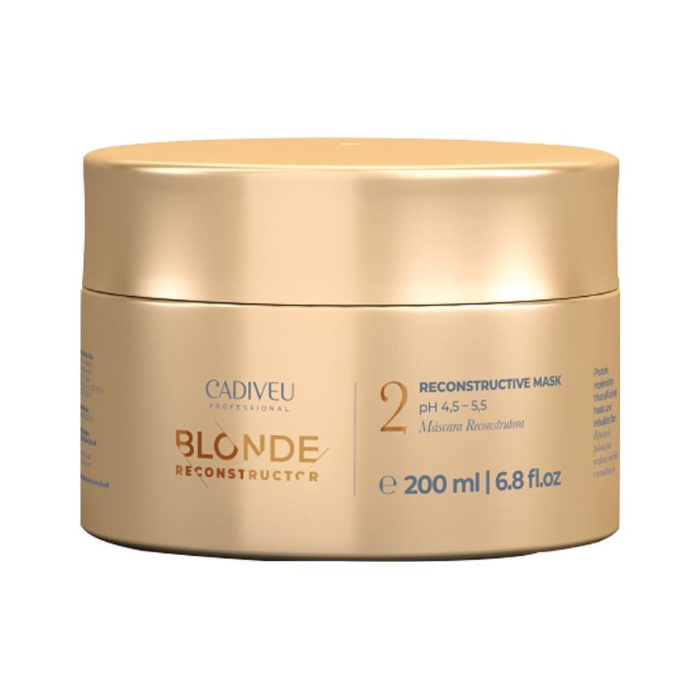 Kit Cadiveu Blonde Recosntructor Keeper Sh 250Ml+ 2 Produtos ÚNICO 4