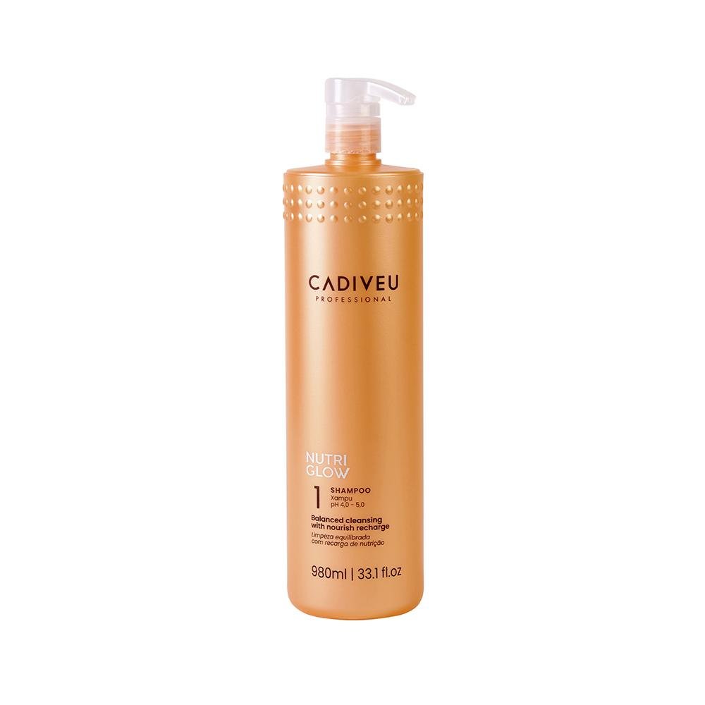 Kit Cadiveu Nutri Glow Shampoo 980ml + 2 Produtos ÚNICO 2
