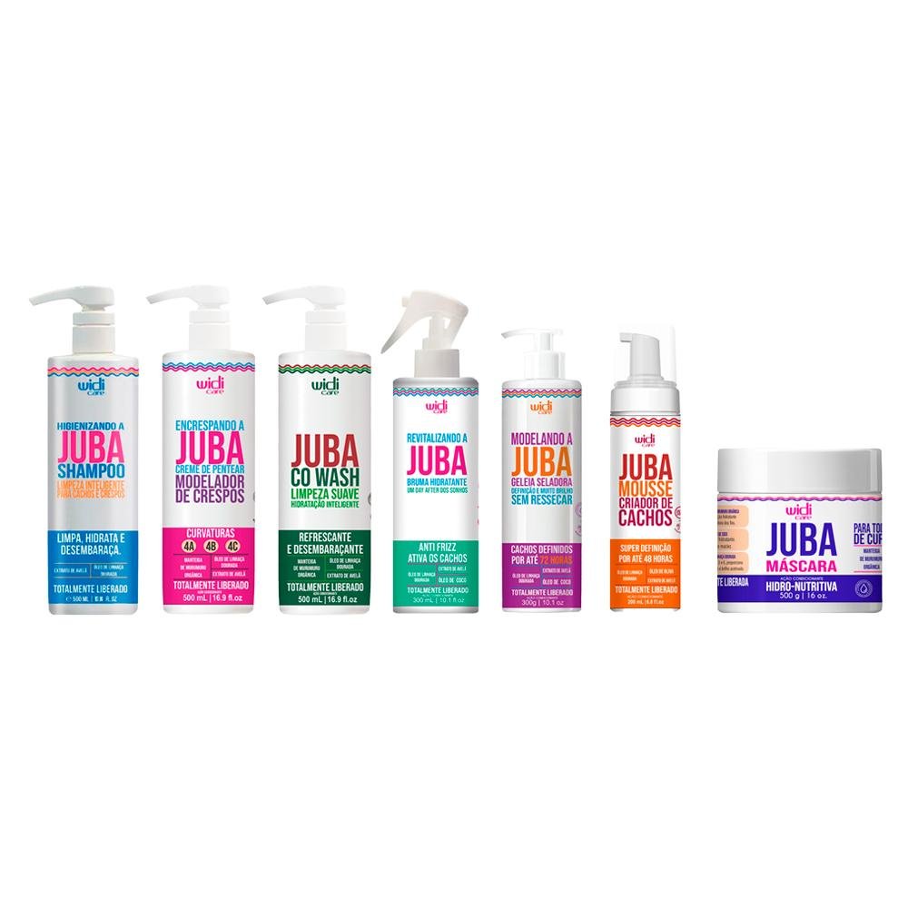 Kit Widi Care Juba Co Wash + 7 Produtos ÚNICO 1