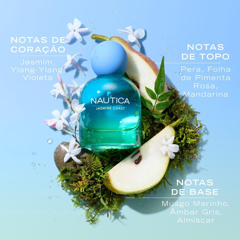 Nautica Her Edp Jasmine Coast Perfume Feminino 50Ml 50ml 4