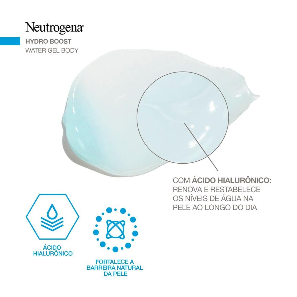 NEUTROGENA HYDRO BOOST GEL HIDRATANTE CORPORAL 400ML 400ml 4