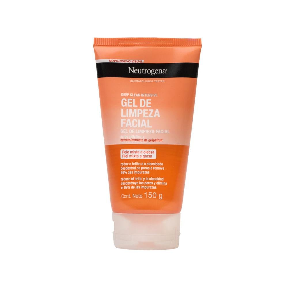 Neutrogena Deep Clean Gel De Limpeza Facial Grapefruit 150g