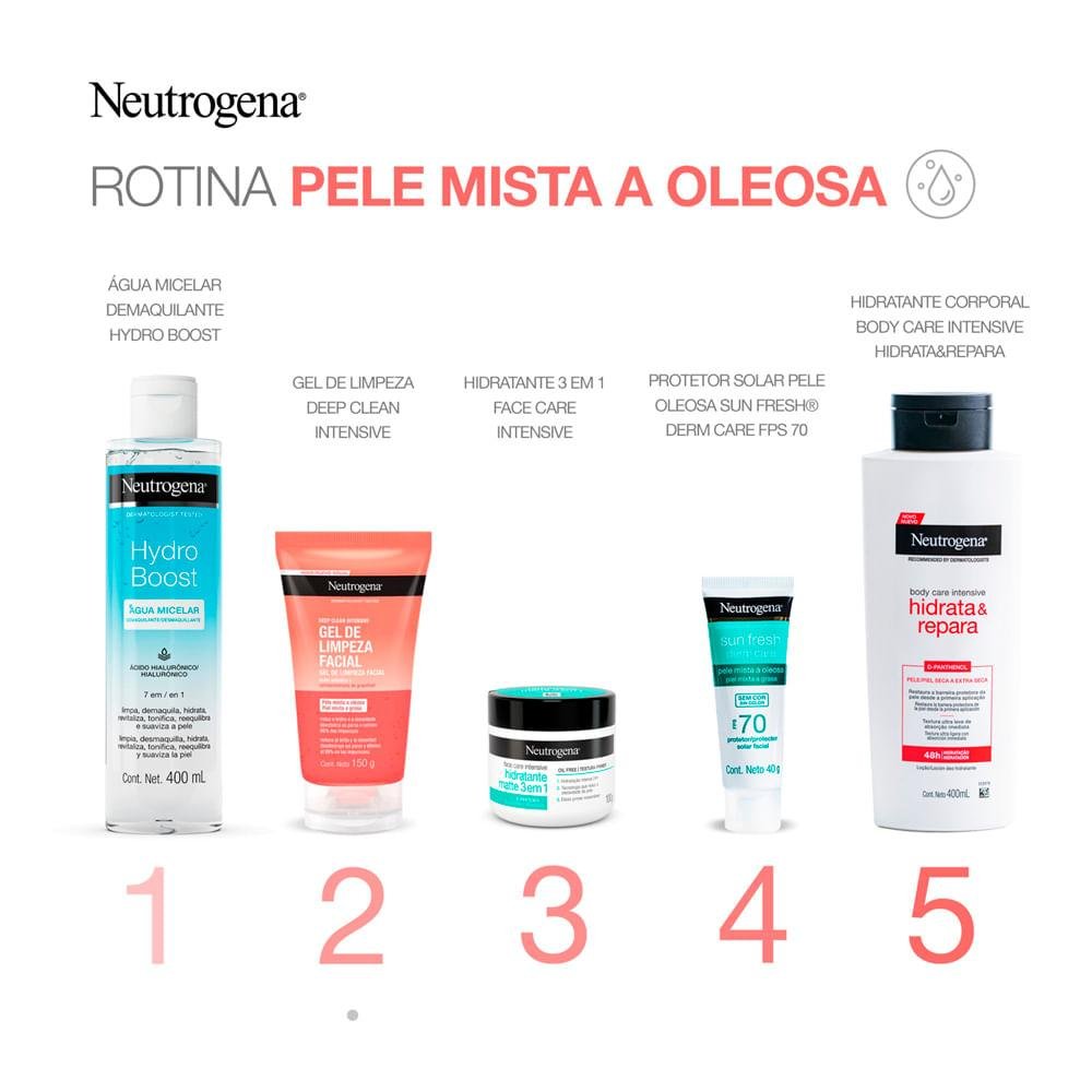 Neutrogena Deep Clean Gel De Limpeza Facial Grapefruit 150g 150g 8