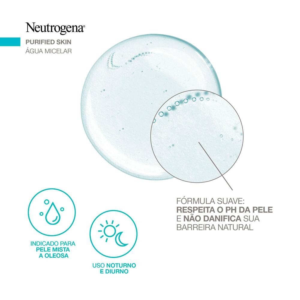 NEUTROGENA SKIN HEALTH & BEAUTY ALL OTHER ÁGUA MICELAR DEMAQUILANTE 200ML 400ml 4