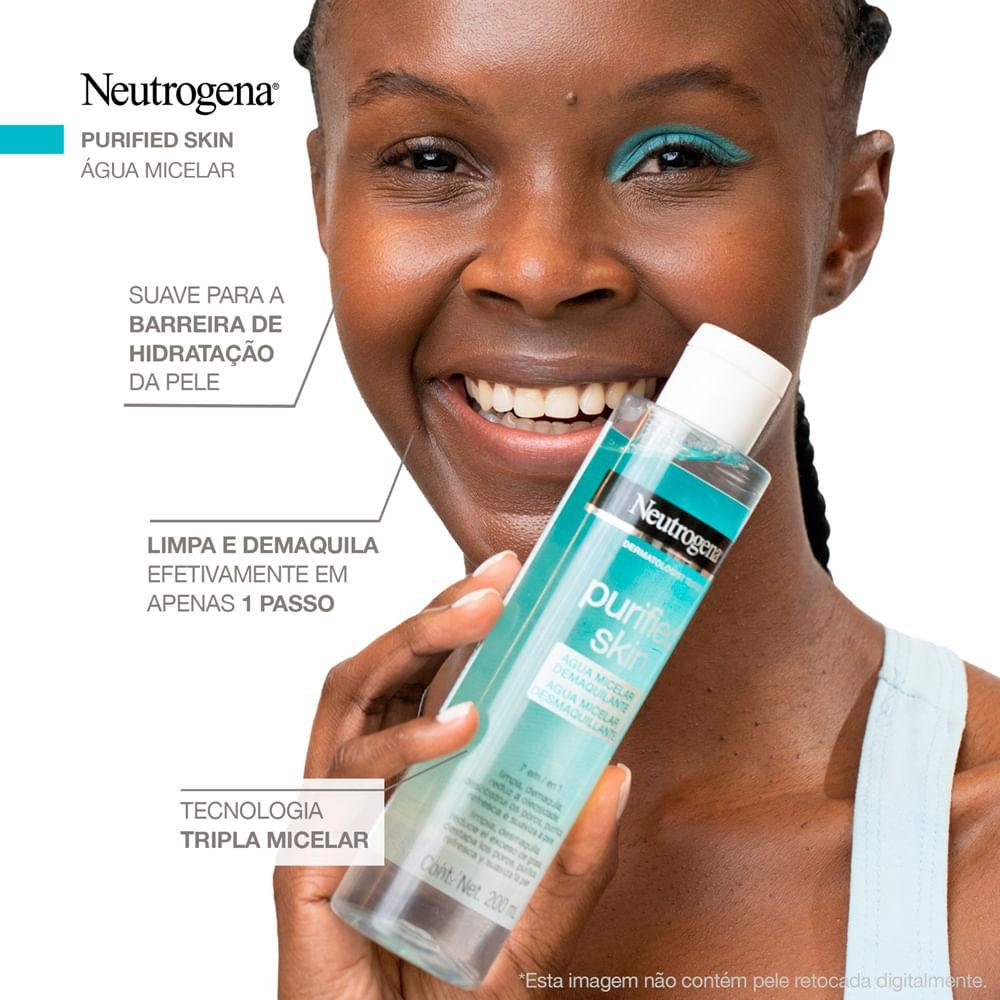 NEUTROGENA SKIN HEALTH & BEAUTY ALL OTHER ÁGUA MICELAR DEMAQUILANTE 200ML 400ml 5