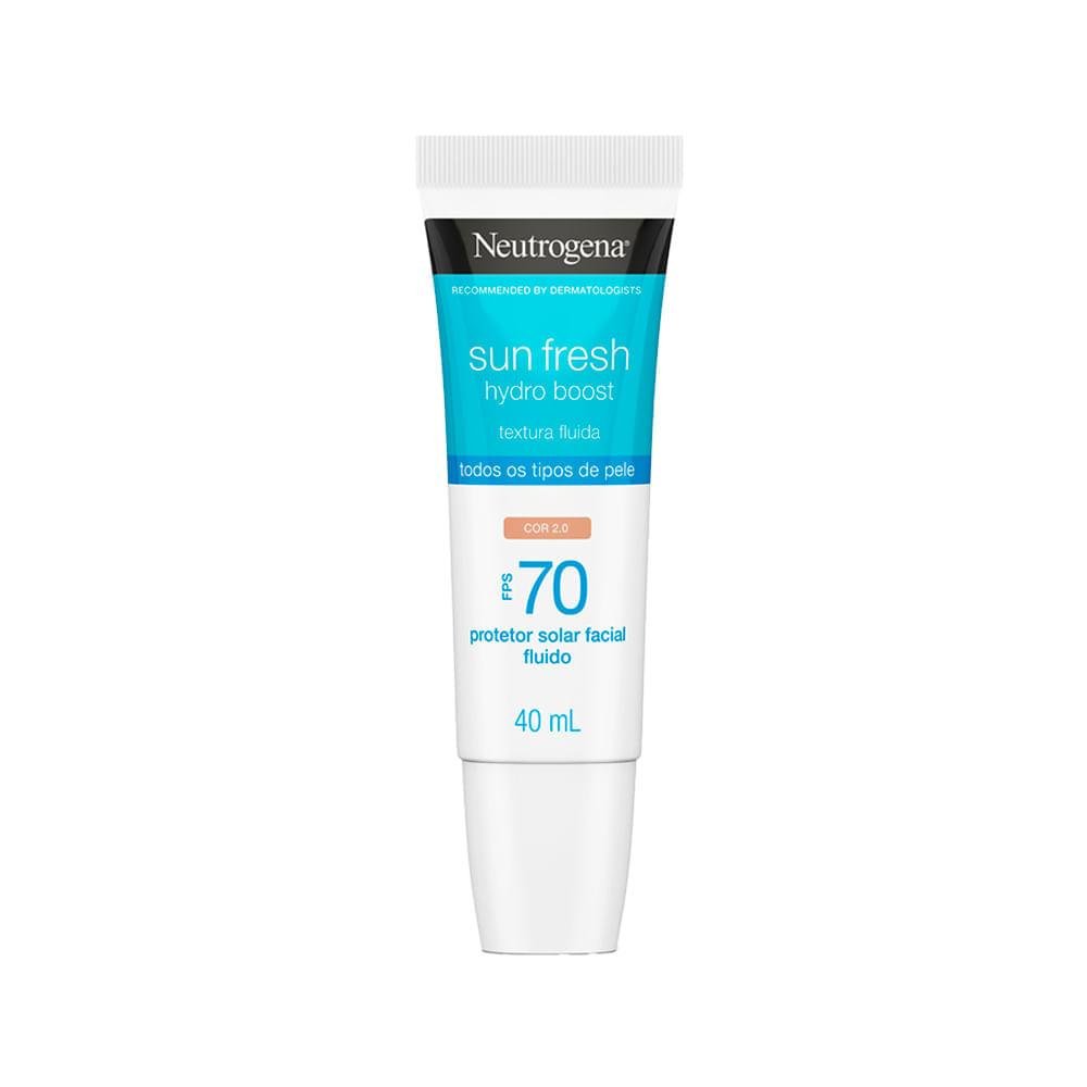 Neutrogena Hydro Boost Sun Fresh Fps 70 Cor 2.0 40ml
