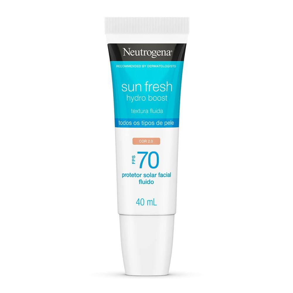 Neutrogena Hydro Boost Sun Fresh Fps 70 Cor 2.0 40ml Cor 2.0 6