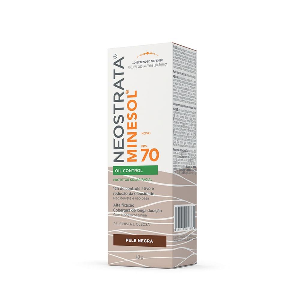 Neostrata Minesol Oil Control Fps70 Escuro Protetor Solar Facial 40G Marrom Escuro 2