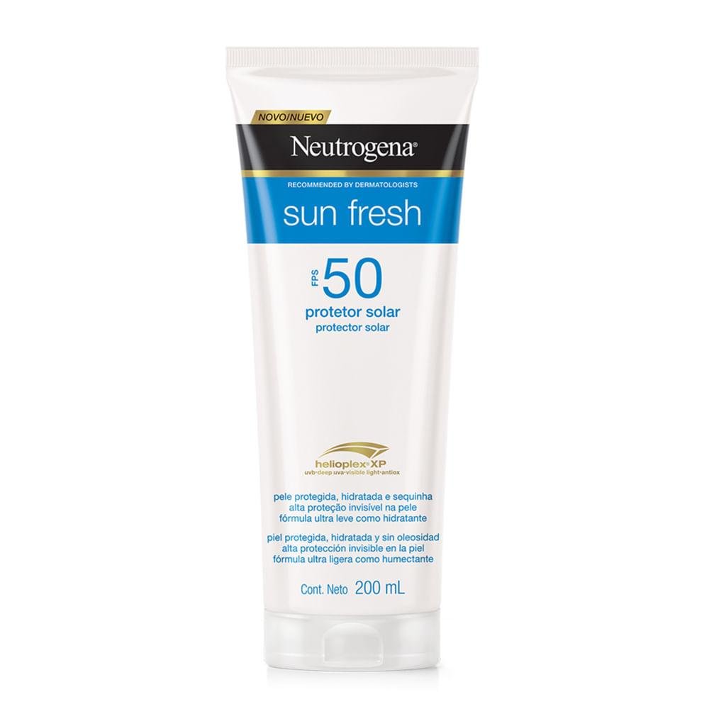 Neutrogena Sun Fresh Protetor Solar Corporal Fps 50 200ml 200ml 1