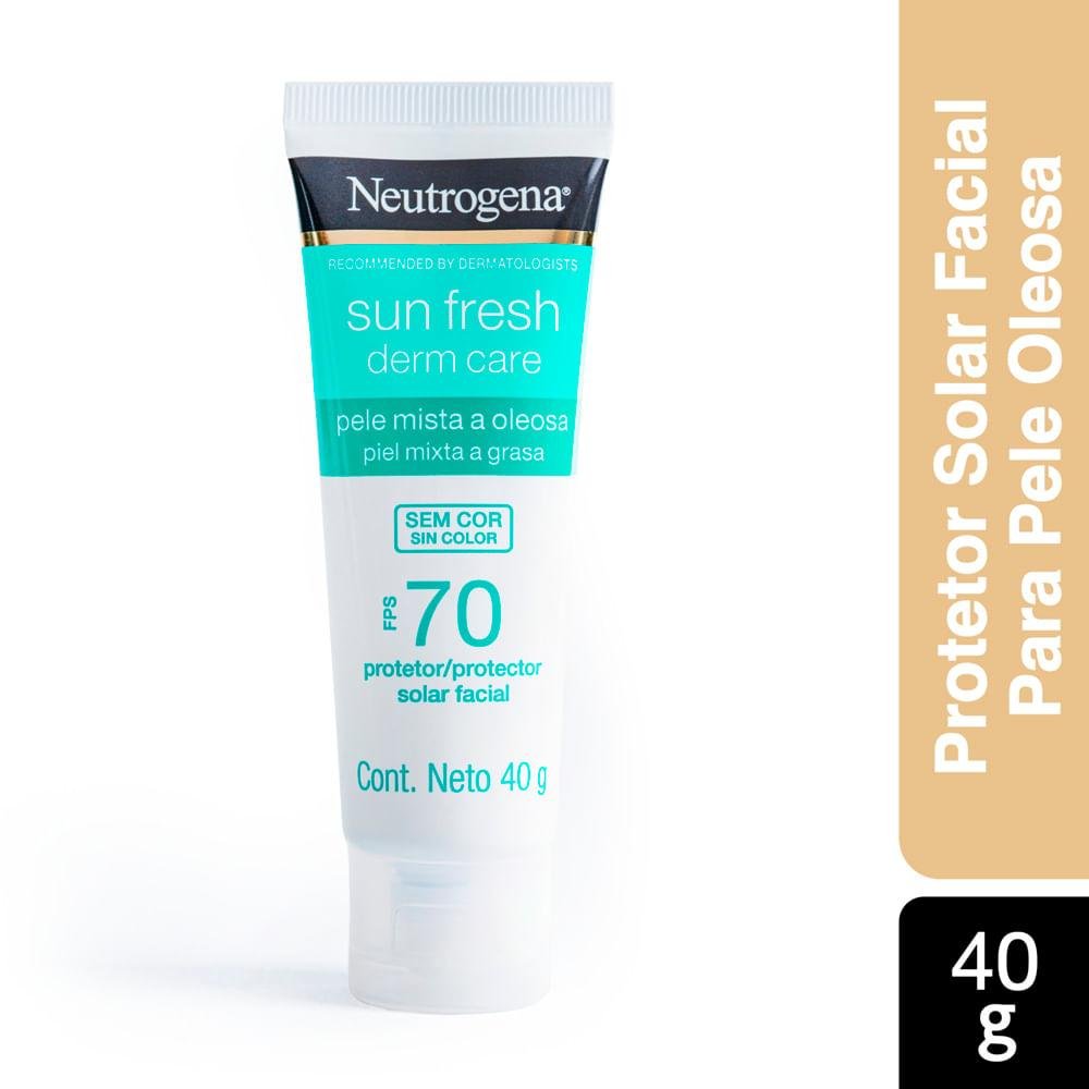Neutrogena Sun Fresh Protetor Solar Facial Para Pele Oleosa Fps 70 40G 40g 2