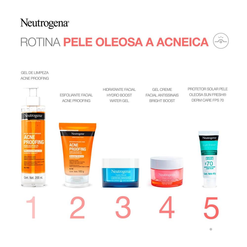 Neutrogena Sun Fresh Protetor Solar Facial Para Pele Oleosa Fps 70 40G 40g 6