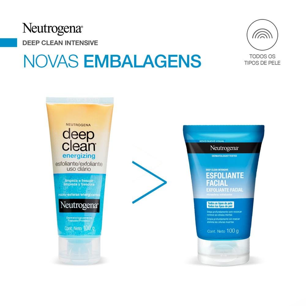 Neutrogena Deep Clean Gel Esfoliante Facial 100g 100g 5