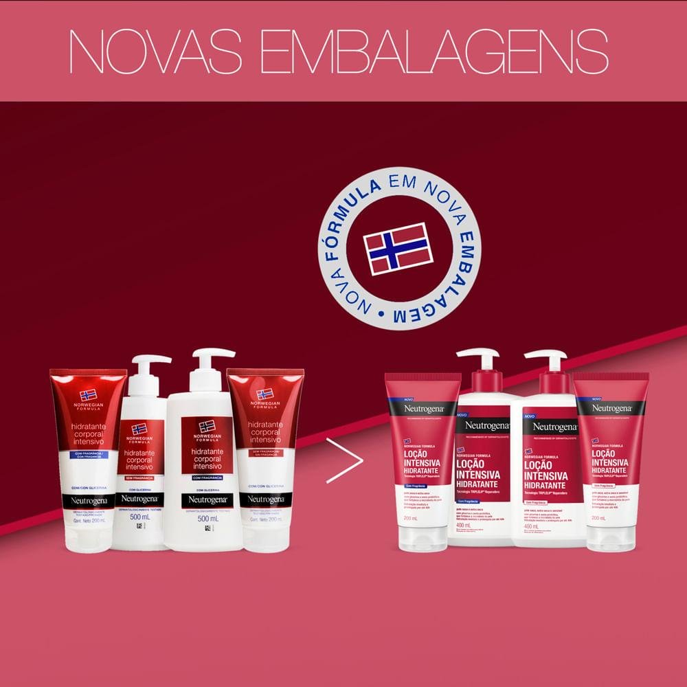 Neutrogena Norwegian Formula Loção Hidratante Corporal Sem Fragrância 200ml 200ml 6