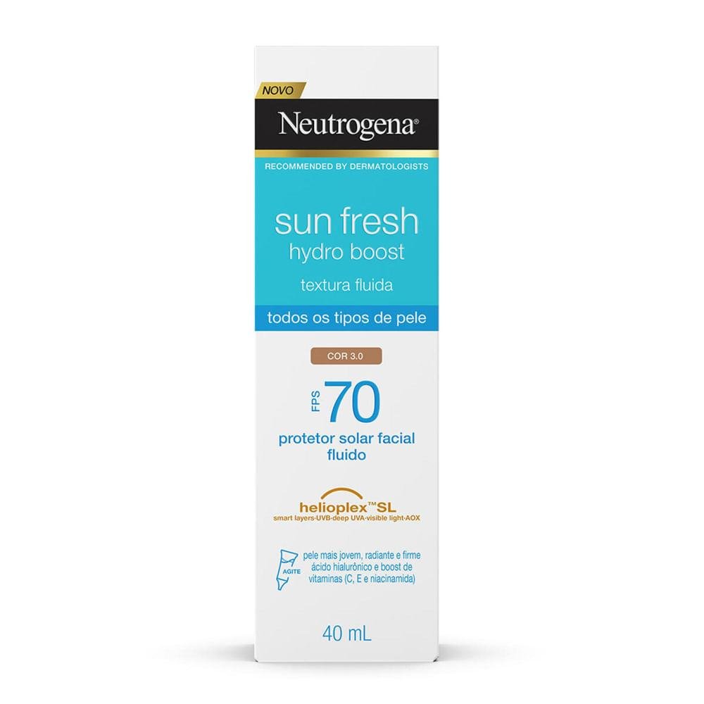 Neutrogena Hydro Boost Sun Fresh Fps 70 Cor 3.0 40ml 40ml 2