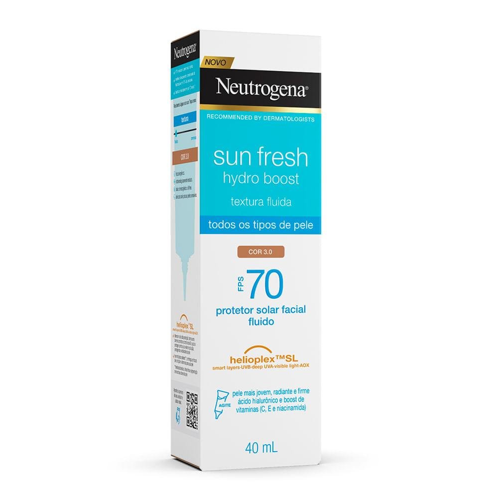 Neutrogena Hydro Boost Sun Fresh Fps 70 Cor 3.0 40ml 40ml 5