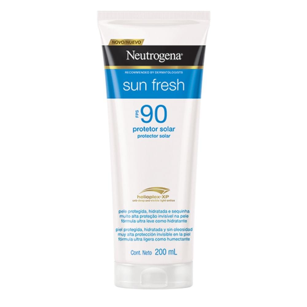 Neutrogena Sun Fresh Protetor Solar Corporal Fps 90 200ml