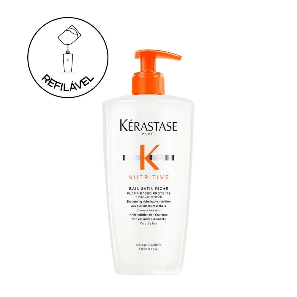 KÉRASTASE NUTRITIVE SATIN RICHE BAIN SHAMPOO 500ML 500ml 5