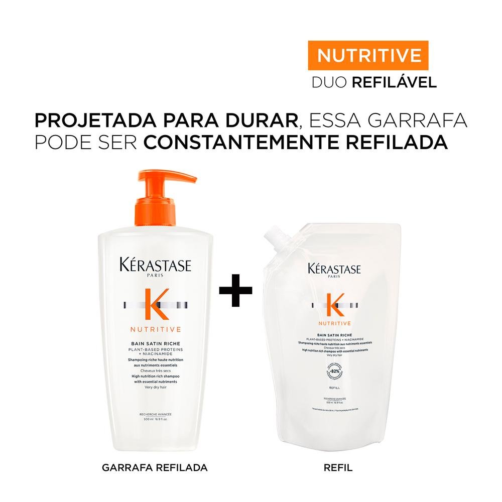 KÉRASTASE NUTRITIVE SATIN RICHE BAIN SHAMPOO 500ML 500ml 6