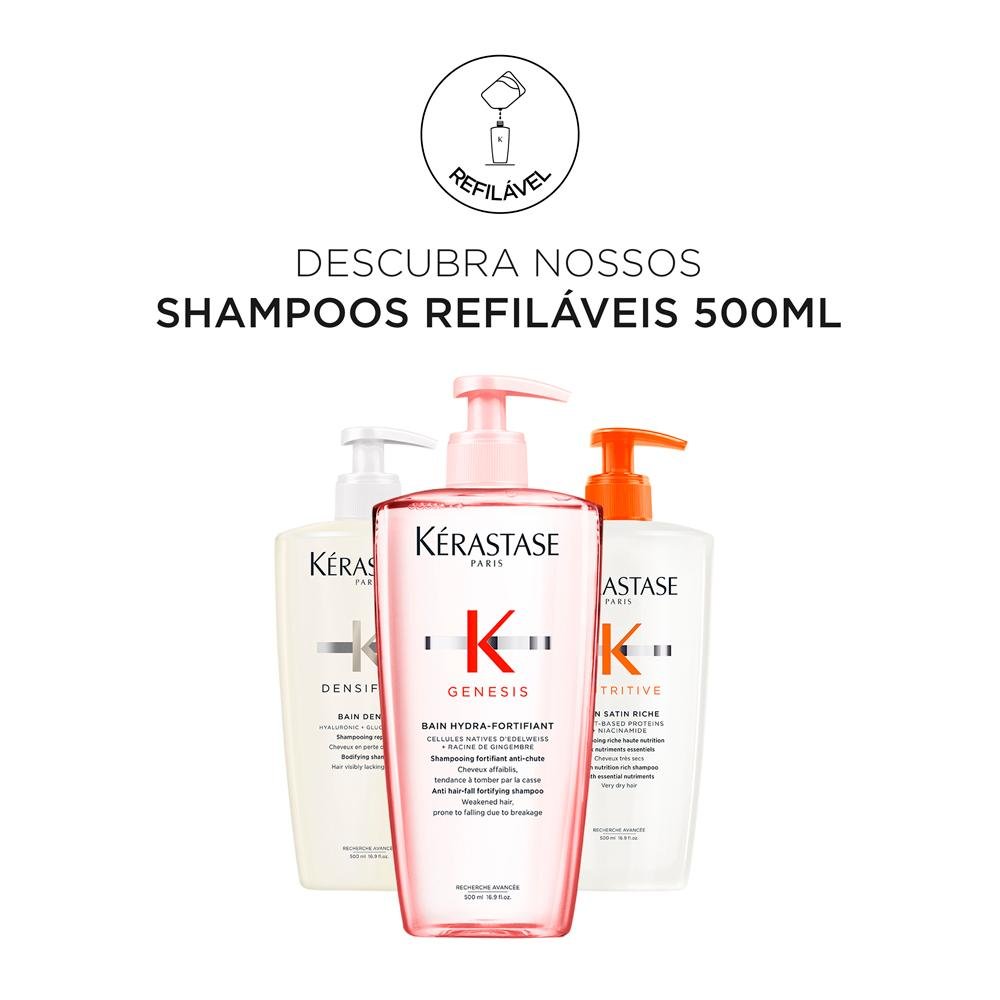 KÉRASTASE GENESIS BAIN HYDRA-FORTIFIANT SHAMPOO 500ML 500ml 2