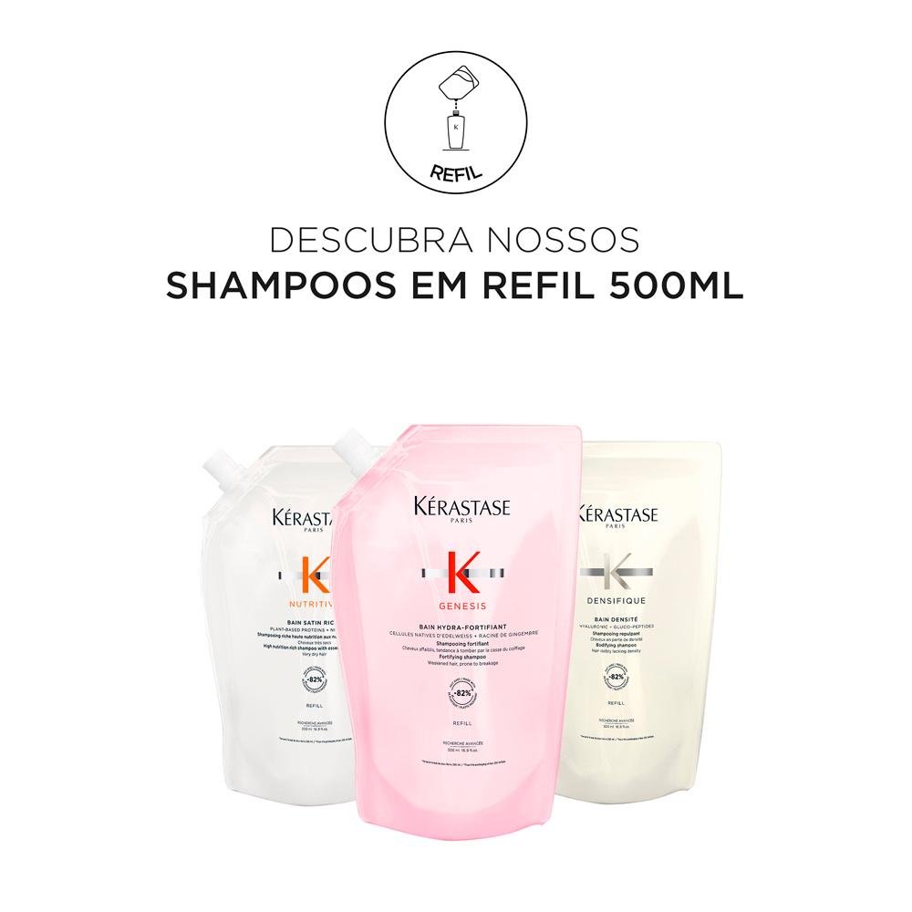 Kérastase Genesis Bain Hydra-Fortifiant Shampoo 500ml Refil 500ml 3