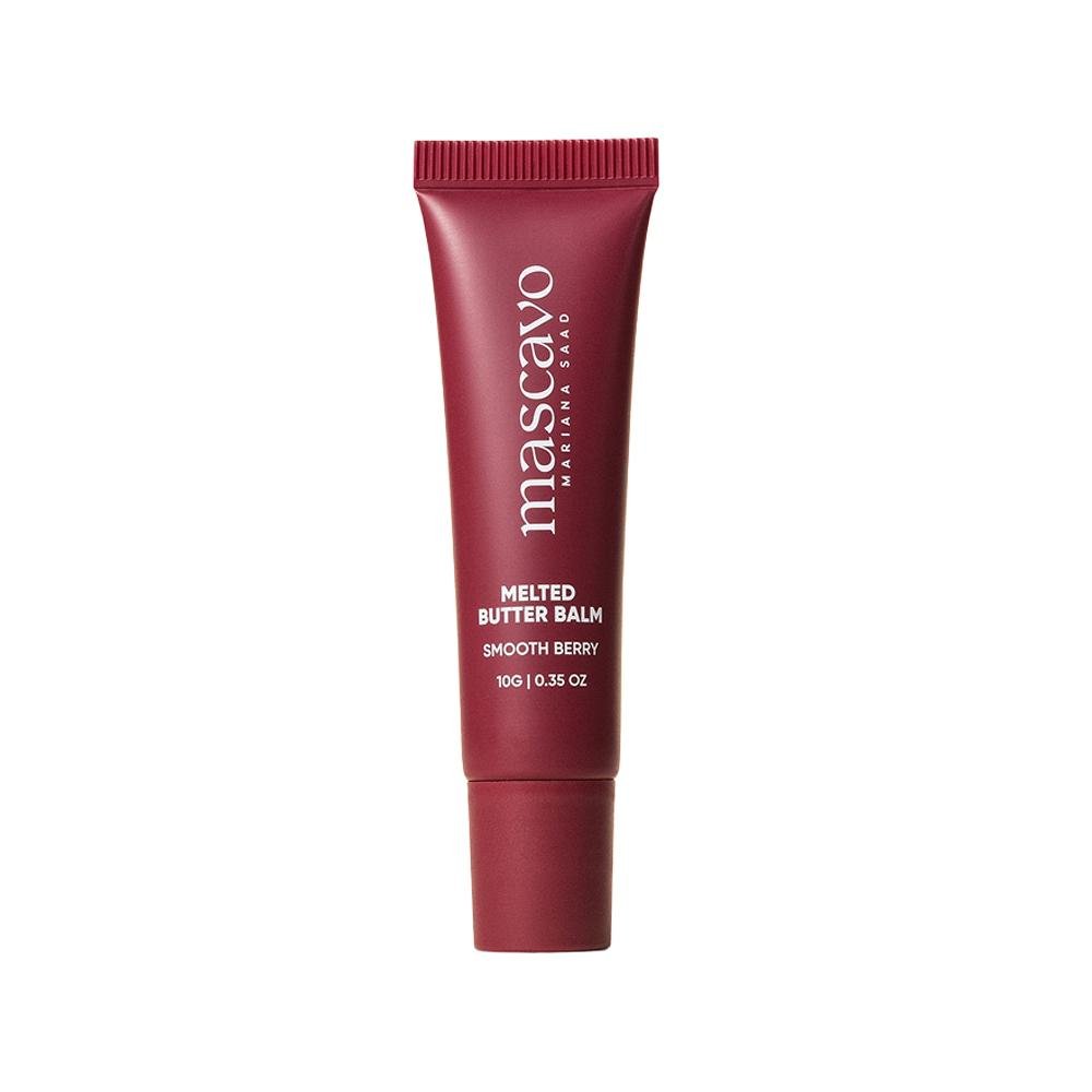 MASCAVO MELTED BUTTER LIP BALM SMOOTH BERRY 10G