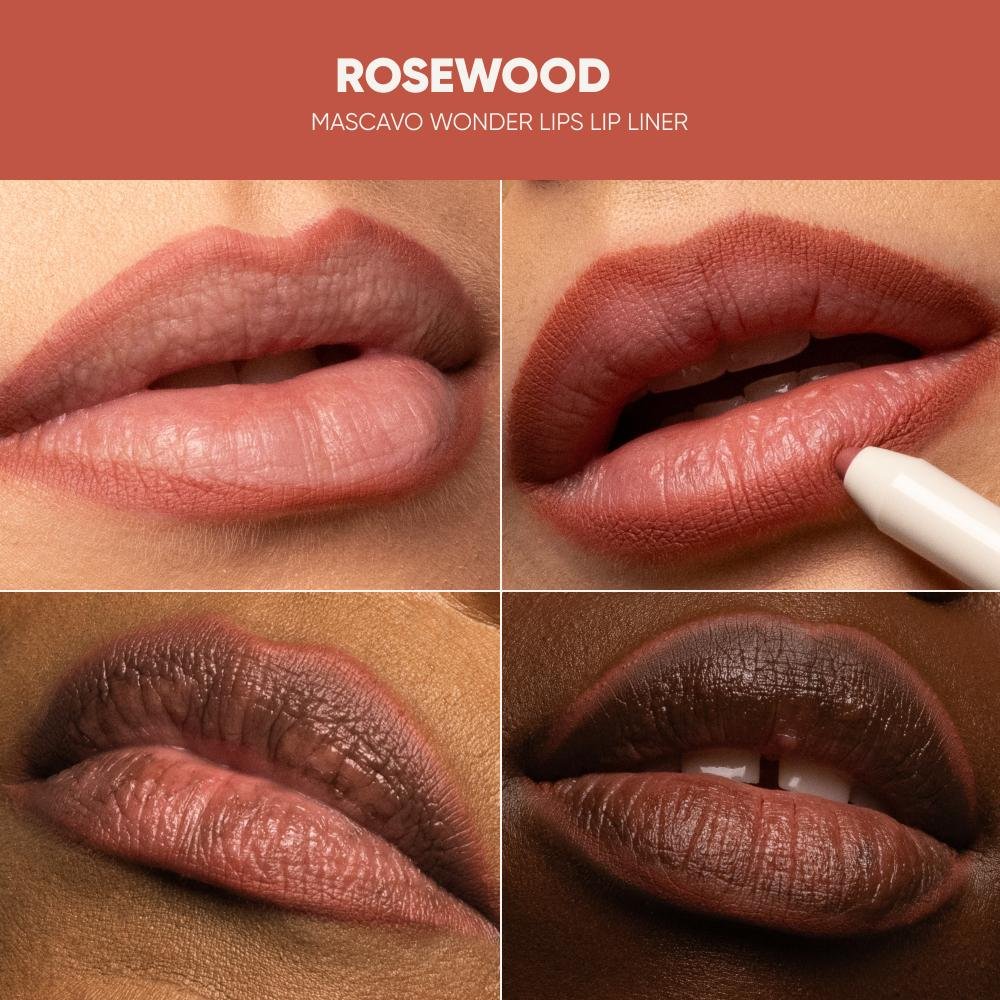 Mascavo Wonder Lips Lapiseira Labial Rosewood 0,3g Rosewood 4
