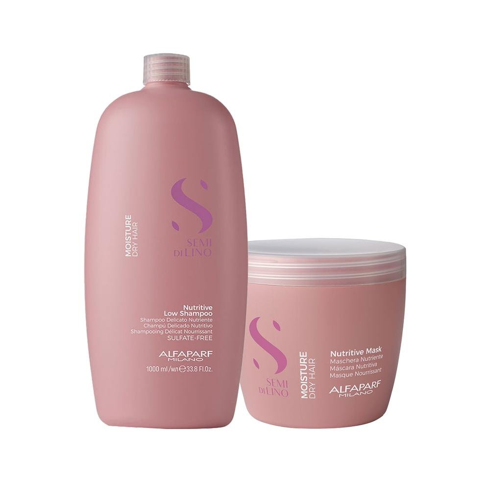 Kit Alfaparf SDL Moisture Shampoo Máscara + Óleo 30ml ÚNICO 2