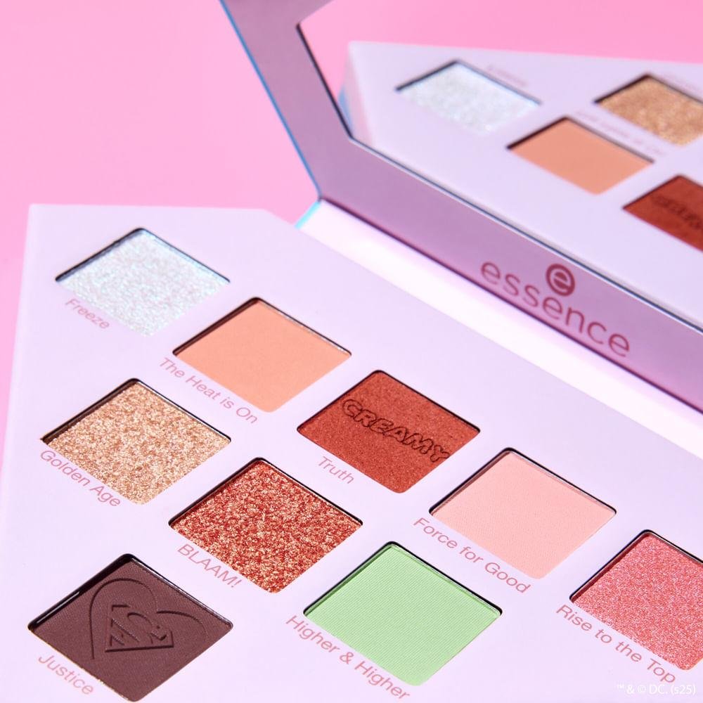 ESSENCE SUPER-HOMEM PALETA DE SOMBRAS  02 JOIN THE LEAGUE 7G 7g 3