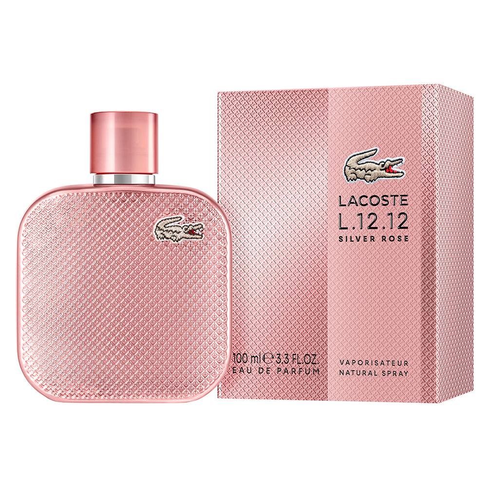 LACOSTE SILVER ROSE EDP PERFUME FEMININO 50ML 50ml 3
