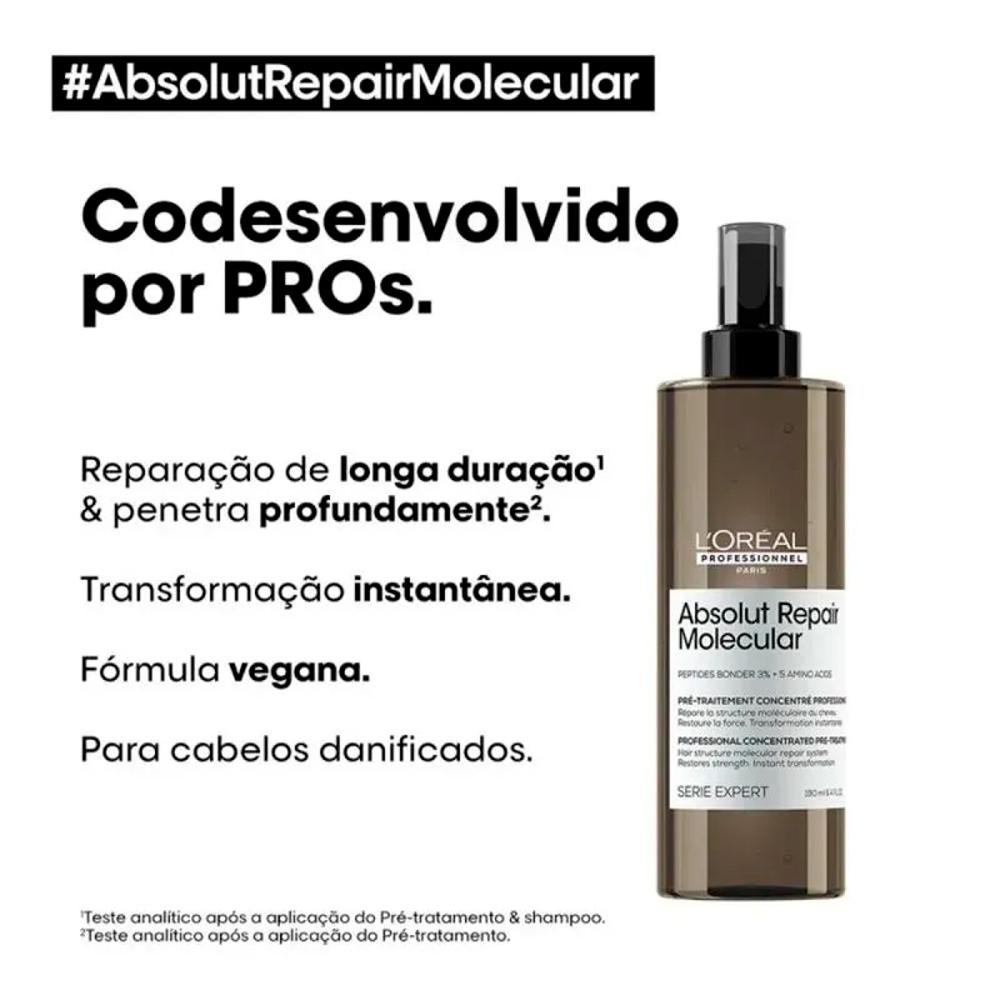 L'Oréal Absolut Repair Molecular Pré-Shampoo 190ml 190ml 2