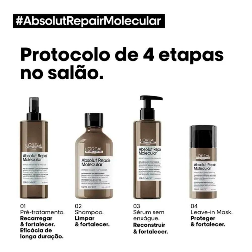 L'Oréal Absolut Repair Molecular Pré-Shampoo 190ml 190ml 3